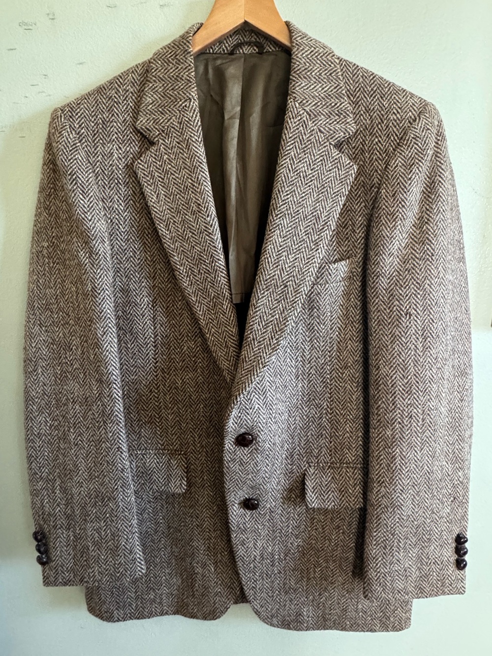 Harris Tweed Scottish wool blazer size 38 short